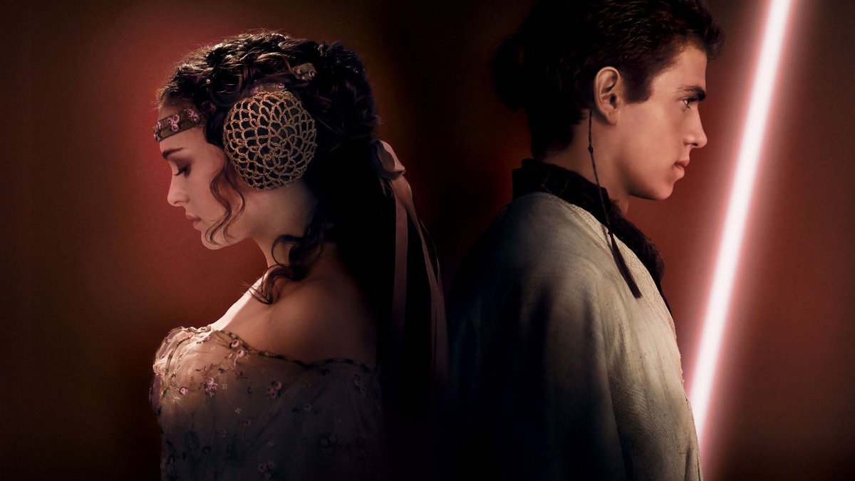 The Forbidden Romance: Anakin and Padmé in Episode 2 Improved with Family